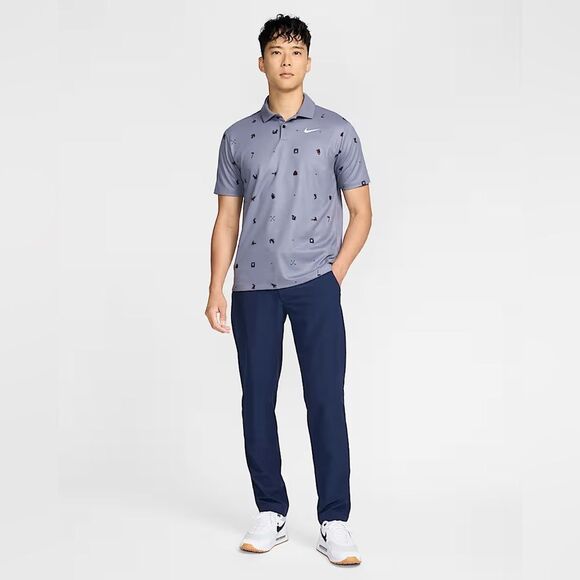 Nike Golf Polo Mens Dri-FIT Tour Icon All Over Print - Picture 7 of 12